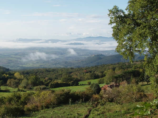 blick in die maremmaebene